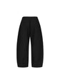 AMOMENTO drawstring wide fatigue pants
