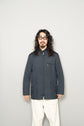 HERMES MADE in FRANCE POLYESTER NYLON ZIP HALF COAT