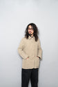 HERMES by Martin margiela Paddock COAT Beige 40