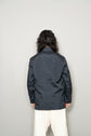 HERMES MADE in FRANCE POLYESTER NYLON ZIP HALF COAT