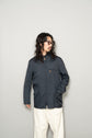 HERMES MADE in FRANCE POLYESTER NYLON ZIP HALF COAT