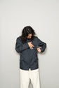 HERMES MADE in FRANCE POLYESTER NYLON ZIP HALF COAT