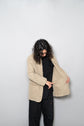 HERMES by Martin margiela Paddock COAT Beige 40