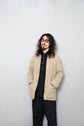 HERMES by Martin margiela Paddock COAT Beige 40