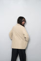 HERMES by Martin margiela Paddock COAT Beige 40
