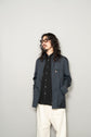 HERMES MADE in FRANCE POLYESTER NYLON ZIP HALF COAT