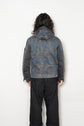 Stone Island 2013AW Raso Gommato Camo Print Overdyed Hooded Padded Jacket