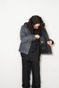 Stone Island 2013AW Raso Gommato Camo Print Overdyed Hooded Padded Jacket