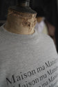 MAISON MA MANIERE LOGO SWEAT
