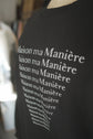 MAISON MA MANIERE LOGO SWEAT