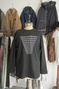 MAISON MA MANIERE LOGO L/S TEE