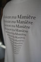 MAISON MA MANIERE LOGO L/S TEE