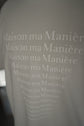 MAISON MA MANIERE LOGO S/S TEE