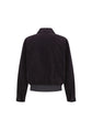 AMOMENTO VELVET ZIP UP JUMPER