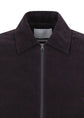 AMOMENTO VELVET ZIP UP JUMPER