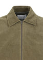 AMOMENTO VELVET ZIP UP JUMPER/BLK
