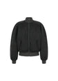 AMOMENTO RIBBED SILKY BLOUSON