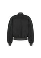 AMOMENTO RIBBED SILKY BLOUSON