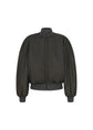 AMOMENTO RIBBED SILKY BLOUSON