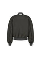 AMOMENTO RIBBED SILKY BLOUSON