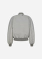 AMOMENTO RIBBED SILKY BLOUSON