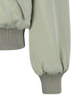 AMOMENTO RIBBED SILKY BLOUSON