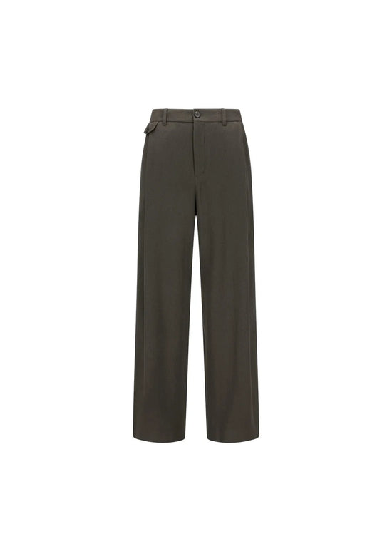 AMOMENTO TAPERED WOOL PANTS