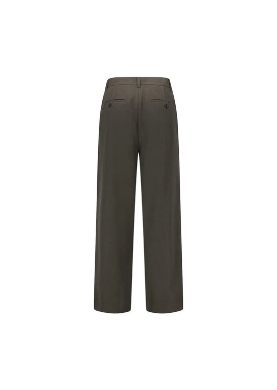 AMOMENTO TAPERED WOOL PANTS