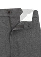 TAPERED WOOL PANTS