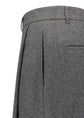 TAPERED WOOL PANTS
