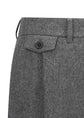TAPERED WOOL PANTS