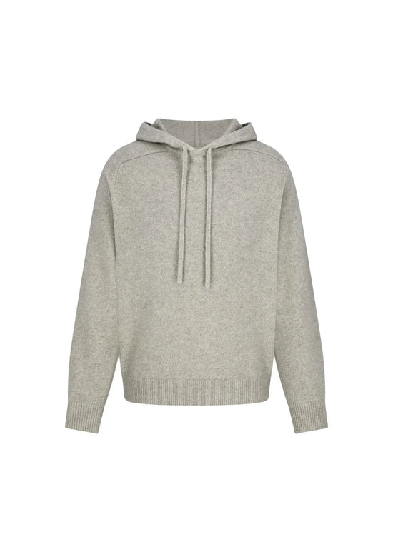 AMOMENTO RACOON HOODIE KNIT