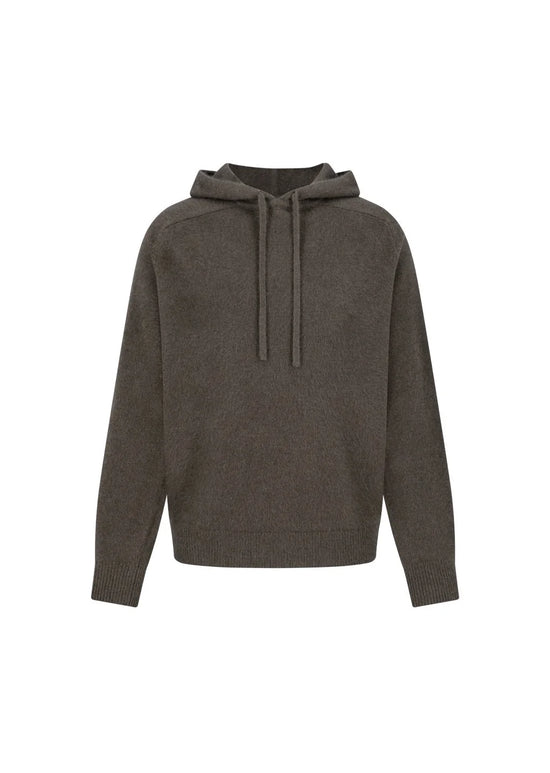 AMOMENTO RACOON HOODIE KNIT
