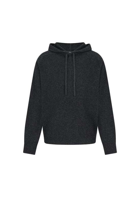 AMOMENTO RACOON HOODIE KNIT