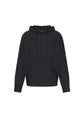 AMOMENTO RACOON HOODIE KNIT