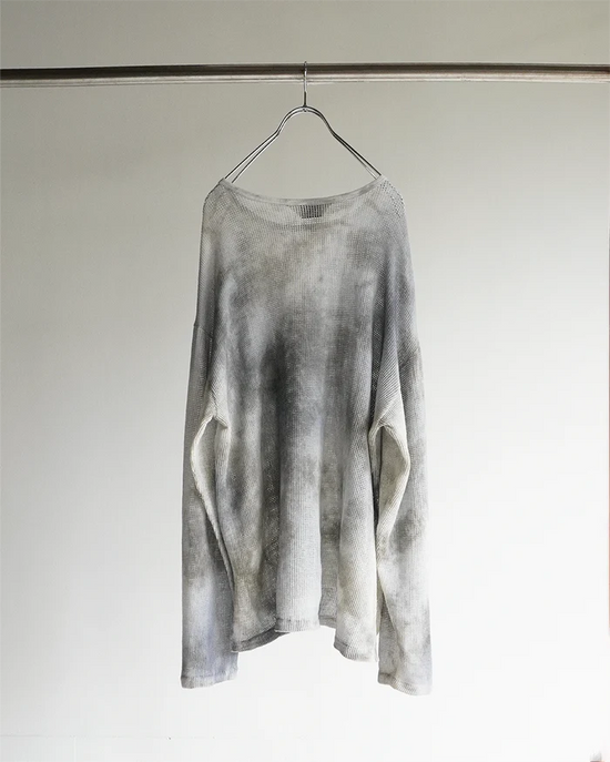 DYED MESH LS T-SHIRT