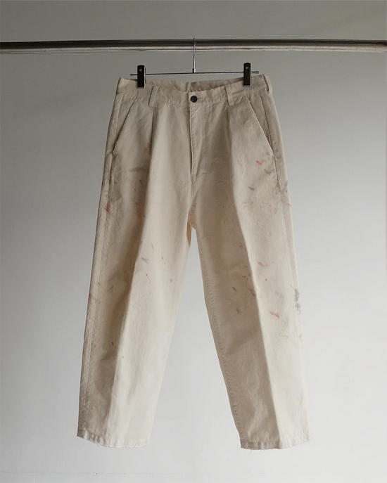 PAINT CHINO TROUSERS