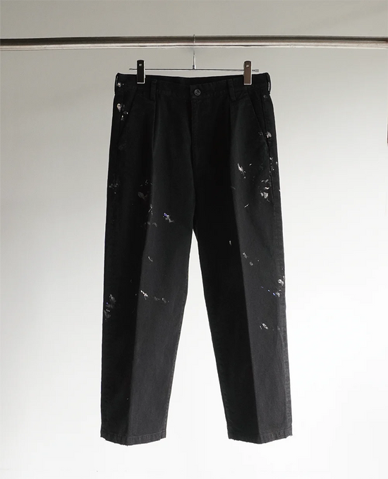 PAINT CHINO TROUSERS