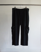 SILK SUEDE BAKER CARGO PANTS