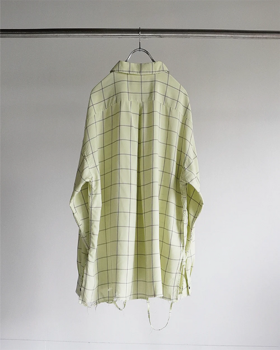 RAYON CHECK CRASH LS SHIRT