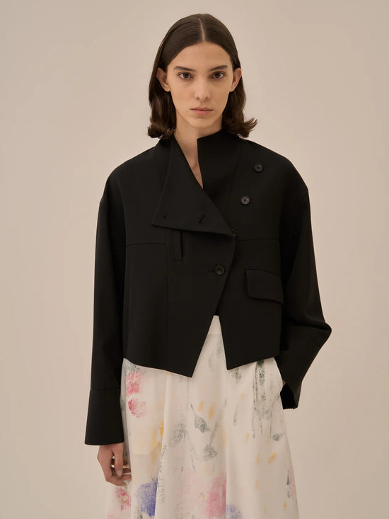 AKIRA NAKA Helmina blouson BK