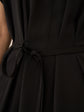 AKIRANAKA Selina back cape dress BK