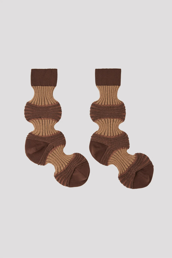 CFCL GARTER RIB SOCKS