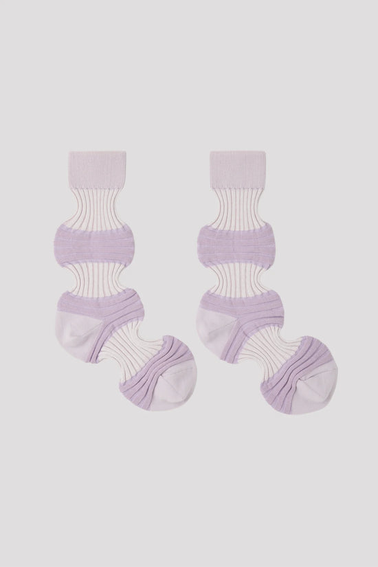 CFCL GARTER RIB SOCKS