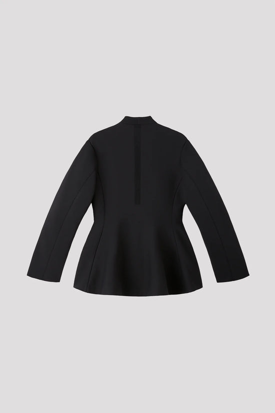 CFCL MILAN COLLARLESS FLARE JACKET