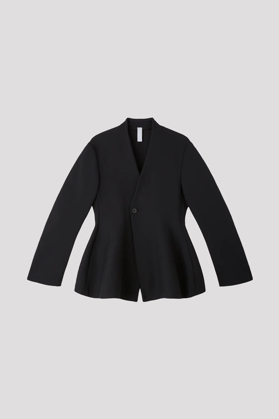 CFCL MILAN COLLARLESS FLARE JACKET