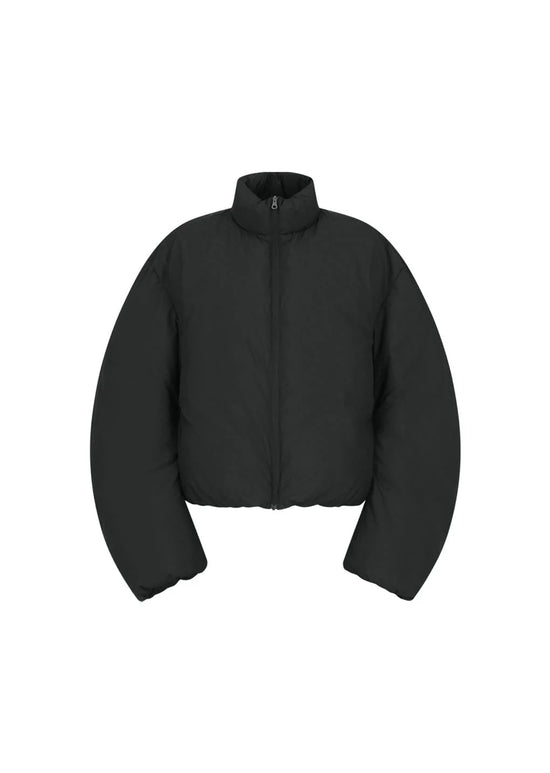 AMOMENTO cropped down puffer