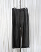 saby TWO TUCK TROUSERS-Bishu Japan Flow dyeing Fab-