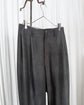 saby TWO TUCK TROUSERS-Bishu Japan Flow dyeing Fab-