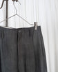 saby TWO TUCK TROUSERS-Bishu Japan Flow dyeing Fab-